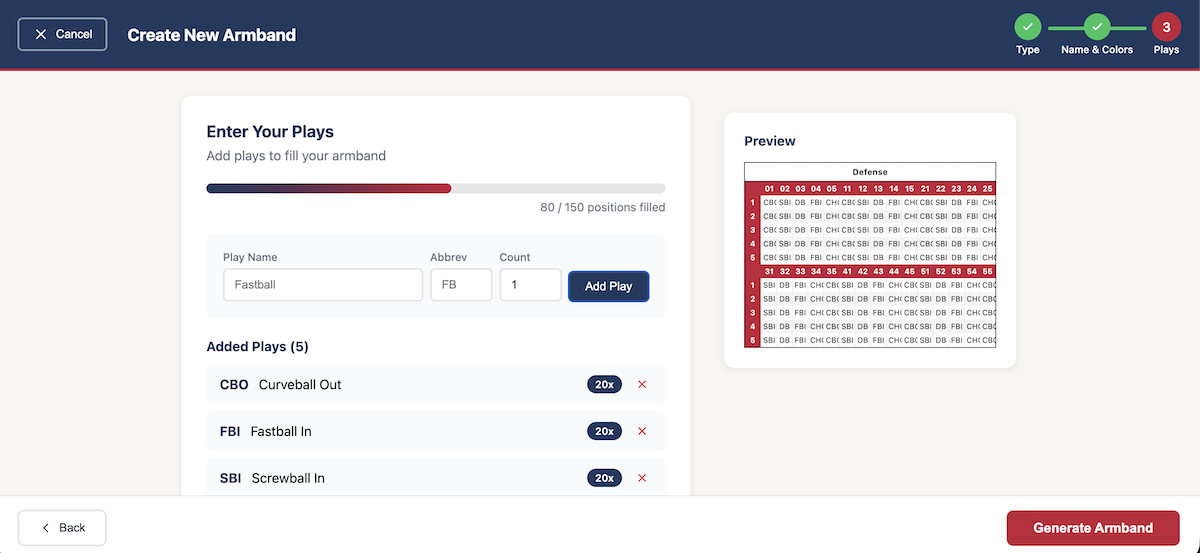 Armband Creator Dashboard